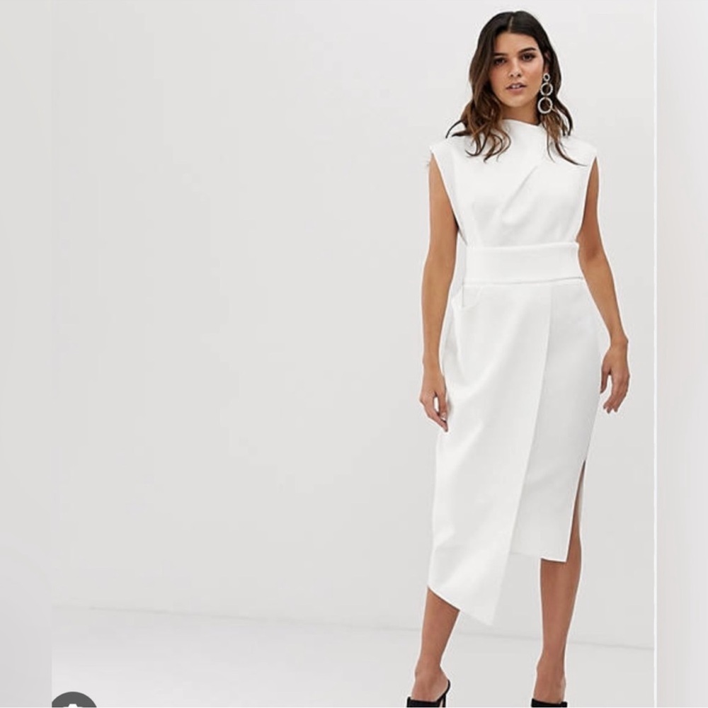 ASOS White Dress size US 14